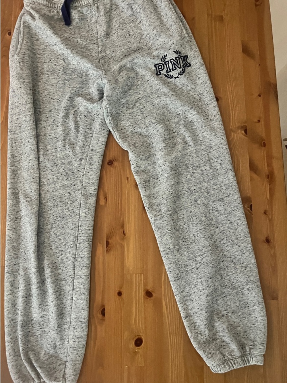 PINK Victoria's Secret Heather Gray Jogger Sweatpants